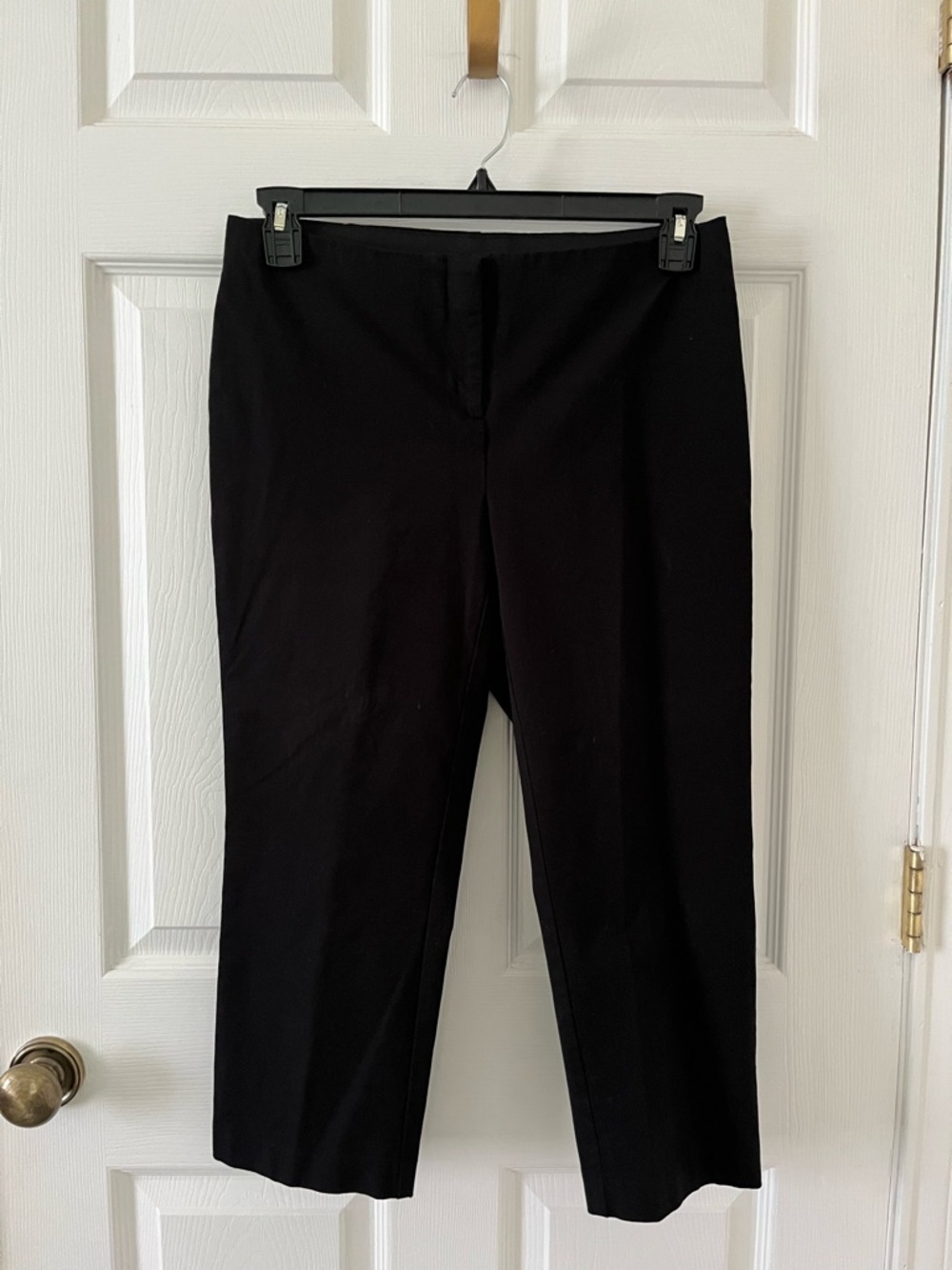 Alfani Black Straight-Leg Dress Pants